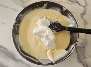Mousse à la Fleur d'oranger - étape 8