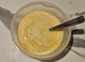 Tarte au Poireau et Raclette - étape 4