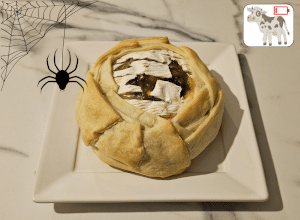 Camembert feuilleté d'Halloween